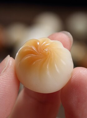 新品人生一d饰白玉菩提根手工雕刻星月菩提子文玩单颗配饰隔珠吊
