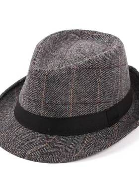 极速样板c房间衣帽间男士帽子爵士帽展厅摆件衣柜陈列礼帽道具饰