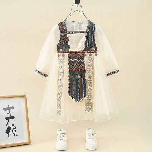 新品汉服男童异域风套装儿童唐装古装G礼服高端男宝宝中式少数民