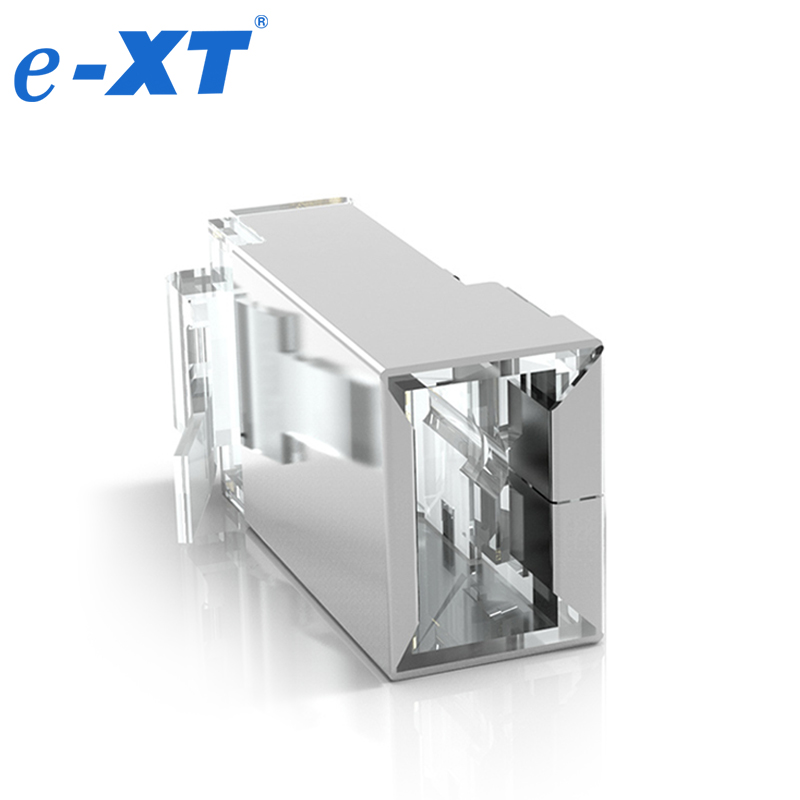 极速E线通六类g屏蔽水晶头RJ45网络cat6家用电脑千兆8芯网线监控