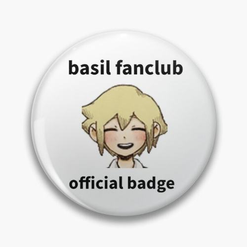 极速Omori Basil Fanclub-insigniaC oficial personalizable, Pi