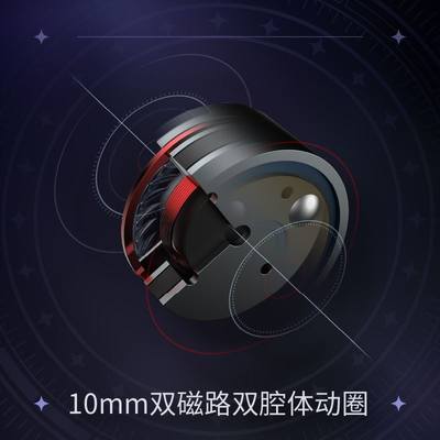 SIMGOT兴戈EA500入耳式HiFi有线耳机发烧级高解析游戏音乐耳塞