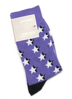 舒适棉质STAR星光闪耀中筒女袜潮袜SOCK GEEKS