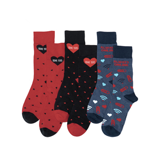 爱永远在线LOVE 爱心You Wifi对你 YOU永远爱你男袜SO Are