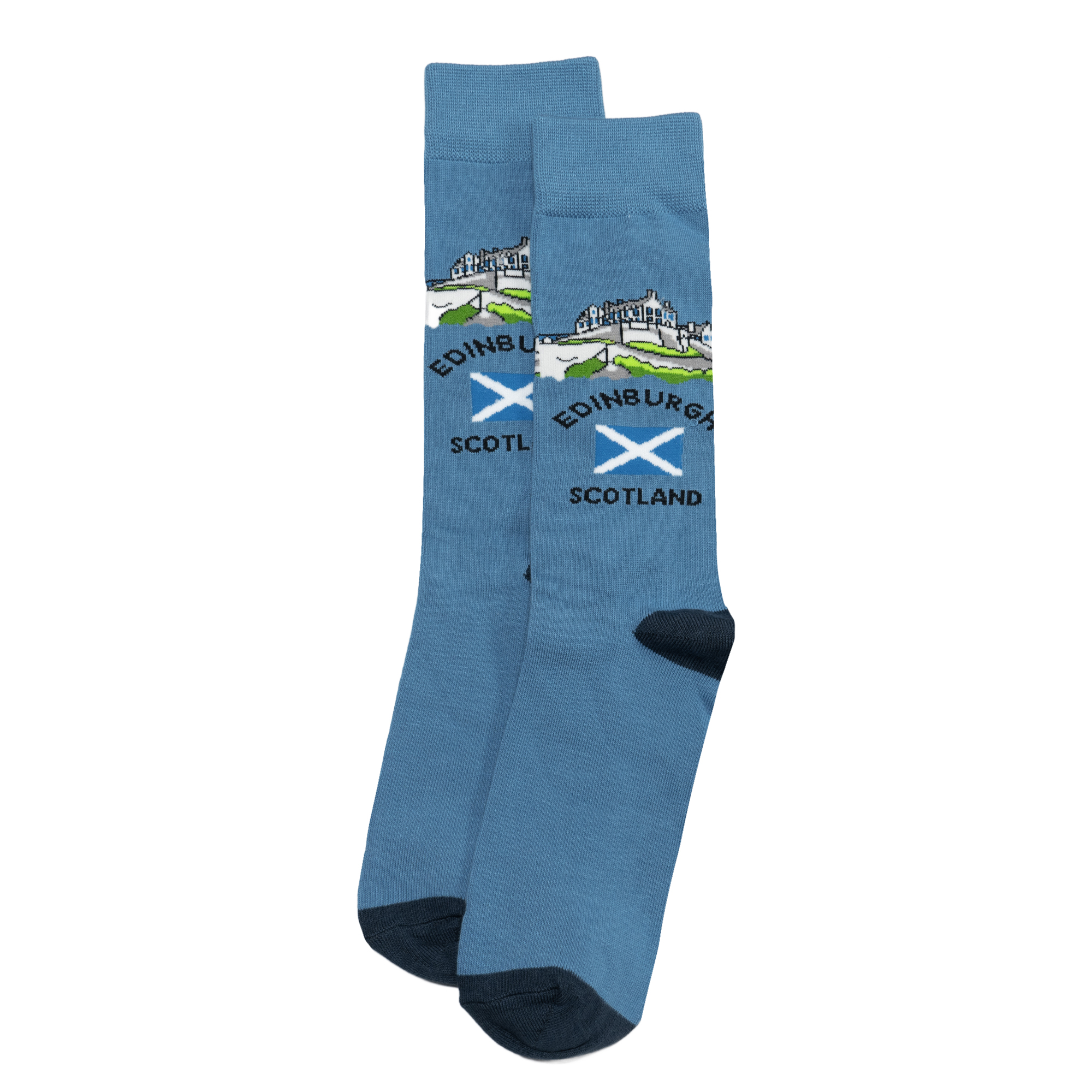 竹纤维抗菌防臭透气EDINBURGH SCOTLAND苏格兰爱丁堡大学男袜HT