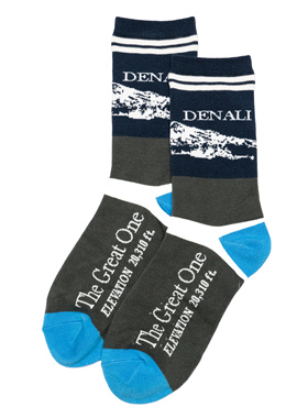 DENALI THE GREAT ONE ELEVATION北美ZUI高峰丹奈利峰登山男袜FBF