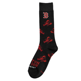 男女同款BOSTON 波士顿红袜龙虾Lobster中筒男女袜BF