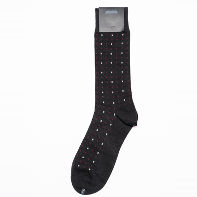 安东尼舒适棉质无骨对目无缝对口袜小色块中筒男袜AN011