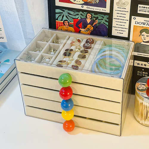首饰收纳盒大容量高档精致首饰盒