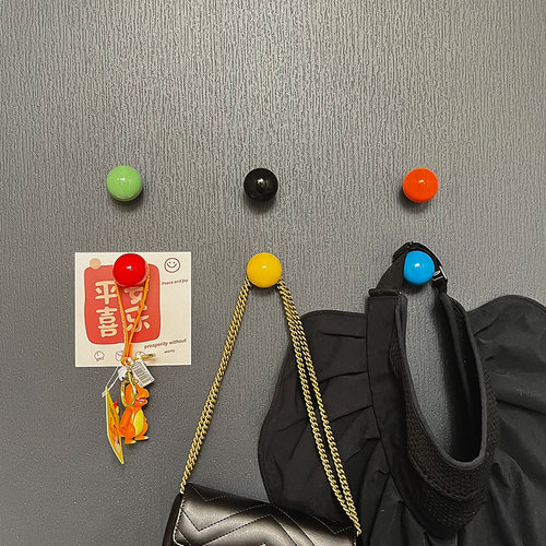 磁吸挂钩强力承重无痕收纳入户门