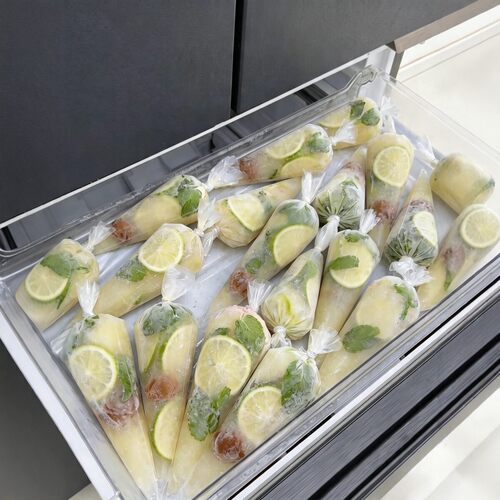一次性制冰袋冰块雪糕模具冰格制冰神器食品级家用diy自制棒冰袋