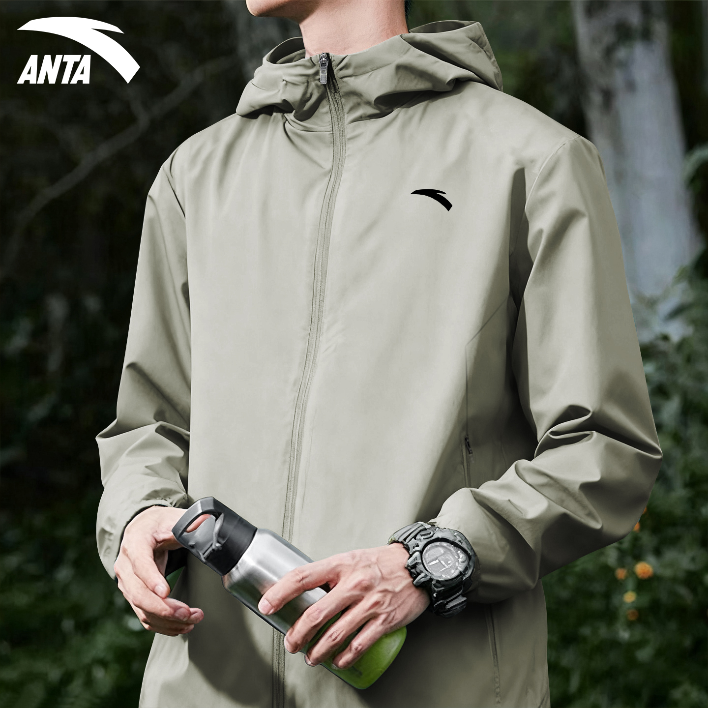 安踏运动外套男士秋冬新款