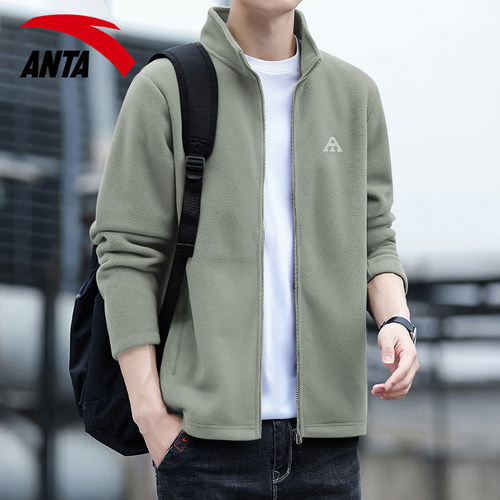 安踏男装运动外套防风保暖