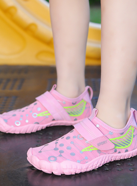 室内儿童跳绳鞋男女专用攀岩鞋软底跑步鞋减震训练鞋小学生运动鞋