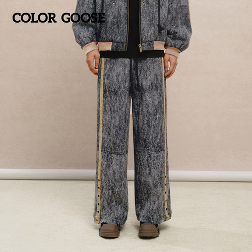 COLORGOOSE个性牛仔休闲裤