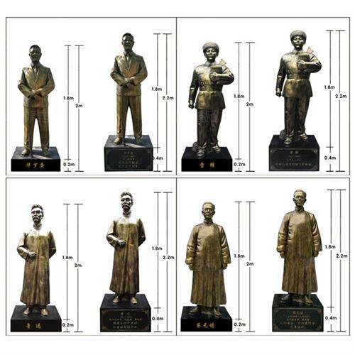 玻璃钢雕塑玻璃钢人物覅是半身像历史名人胸像伟人雕塑铸铜人摆件