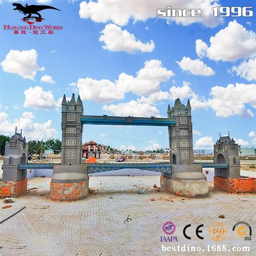 华龙艺术比萨斜塔雕塑制作主题公园微缩景观雕塑摆件建筑模型.