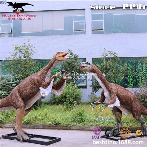 华龙科技仿真恐龙模型仿真慢龙机械恐龙玩具模型自贡恐龙工厂.