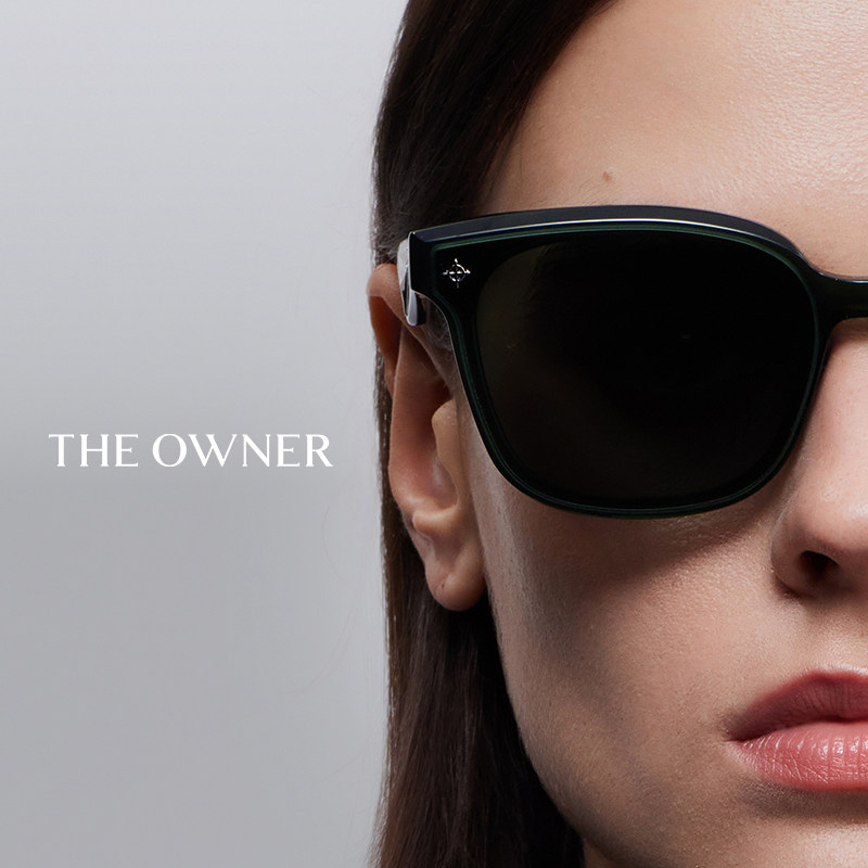 THE OWNER入戏大框墨镜女高级礼物方框太阳镜防紫外线男女TO3008