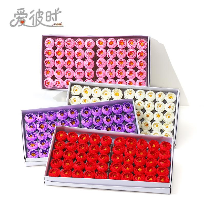 芍药花香皂花花头 手工diy花艺插花材料半成品仿真肥皂花花头