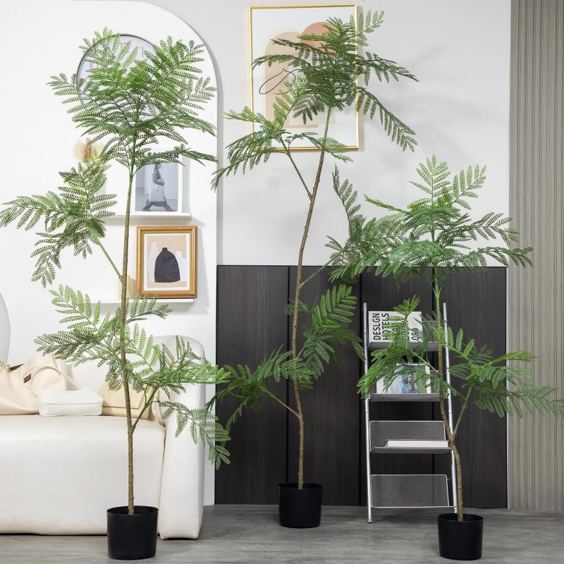 仿真绿植春羽假树盆栽大型仿生植物室内客厅落地装饰造景摆件