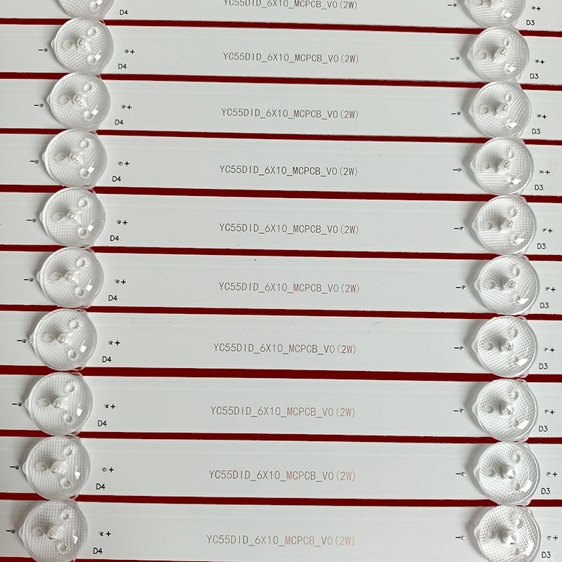 适用55寸拼接屏KD-S55035CL-ZX灯条YC55DID-6PX10-MCPCB-V0