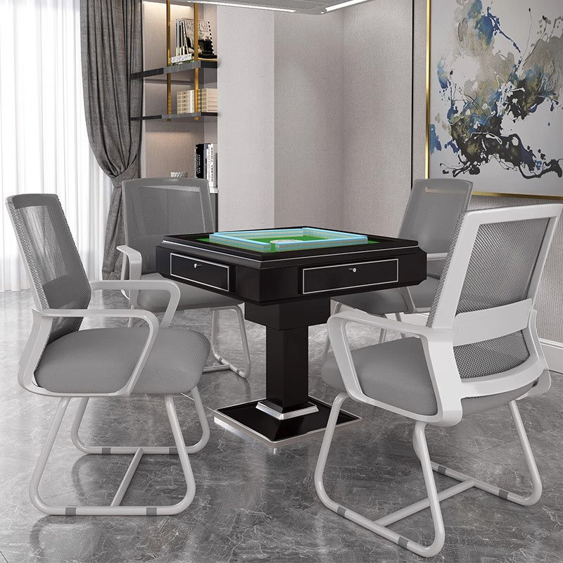 麻将专用椅子家用久坐舒服办公会议椅高档棋牌室麻将机椅四把一套图片