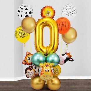 Animal DigitalT Cute Balloons Combinatio Birthday 极速Forest
