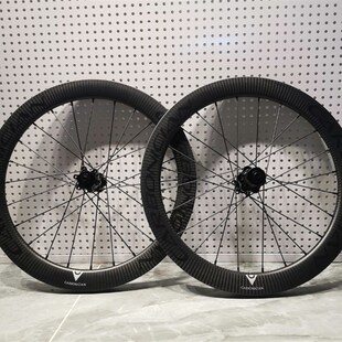 极速卡本仙 碳纤维轮组2q0寸406碟刹 自行车折叠车改装100/135六