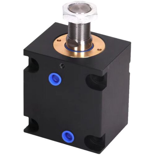 极速薄型油缸LA卧式外牙方型小油缸径20-100行M程10-150双向模具