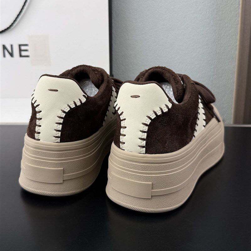 新品厚底防滑百搭德m训鞋女2026新款女款鞋子女爆款软底轻便休闲