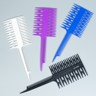 极速挑染c梳染发神器梳子漂发工具理发店美发用品发廊专用漂染头