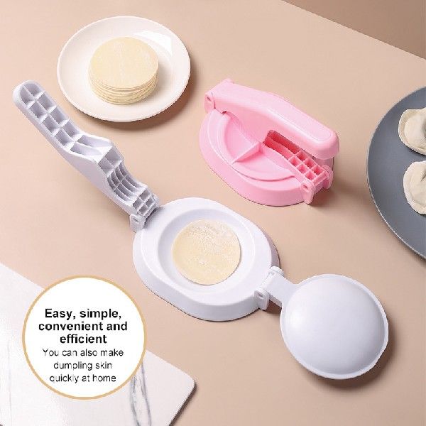 极速Manual Pressimng Dumpling Maker Dumpling Dough Mold Plas