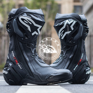 极速意大利A星SUPERTECH R摩托E车机车骑行靴内外靴防摔赛道款男
