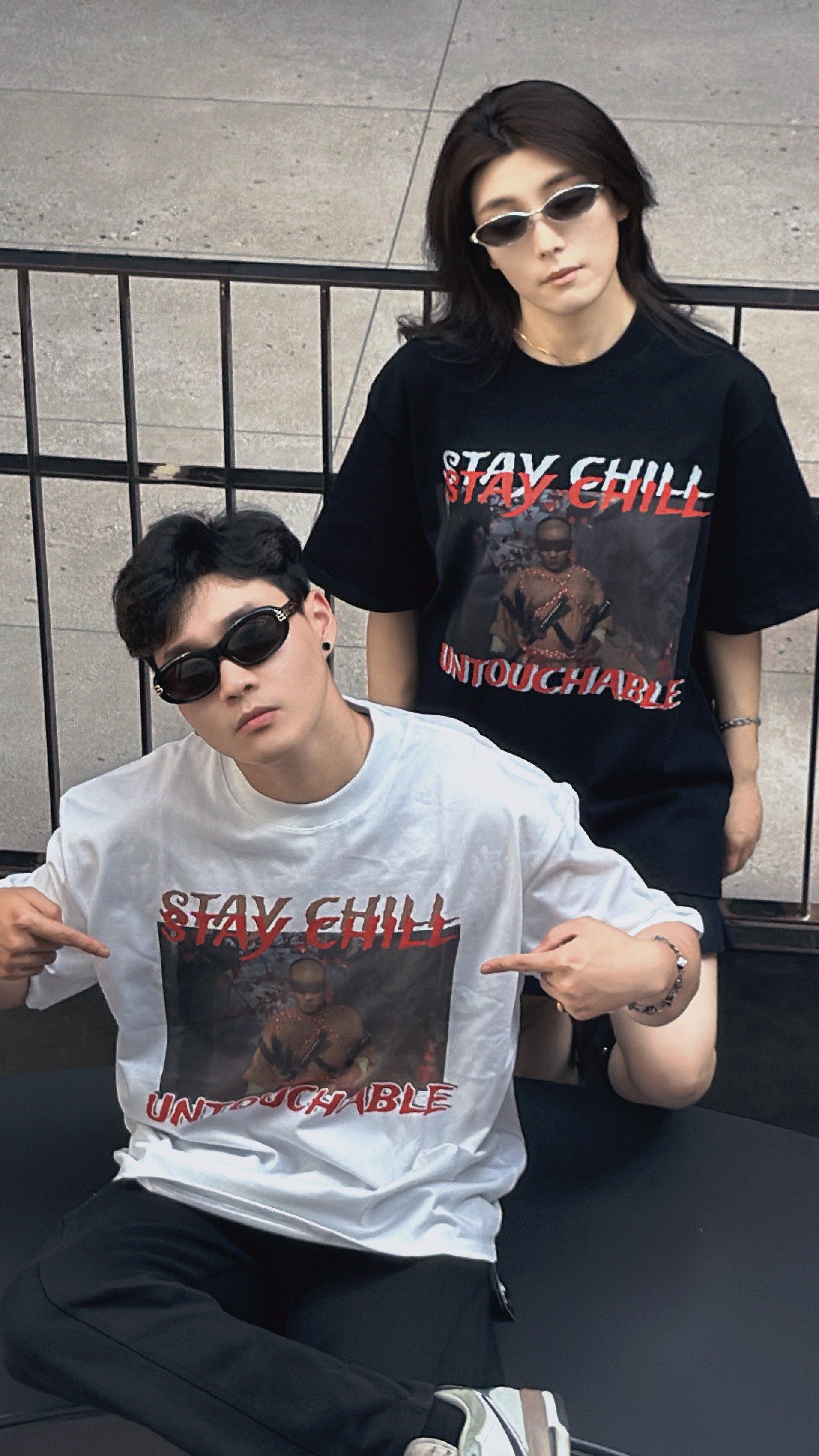 《人生如戏》表哥嘻哈方世玉万夫莫开小领口hiphop街头半袖
