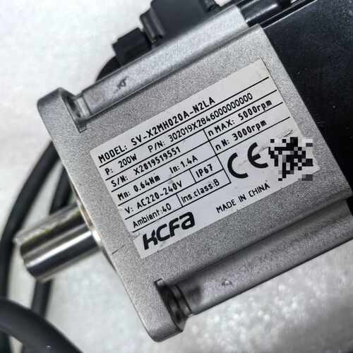 HCFA禾川伺服电机SV-X2MH020A-N2LA，200议价