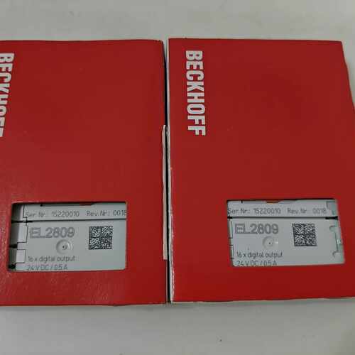 倍福BECKHOFF模块，型号EL2809，16路数字输出，议价