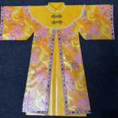 仙家衣服神家衣服手工定制衣战袍女长袍纸剪衣