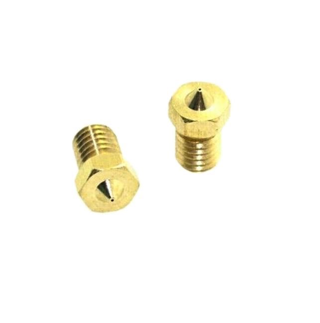 V6 Copper Mouth Nozzle Aperture of 0.2mm/0.3mm/0.4mm0.5mm Fo