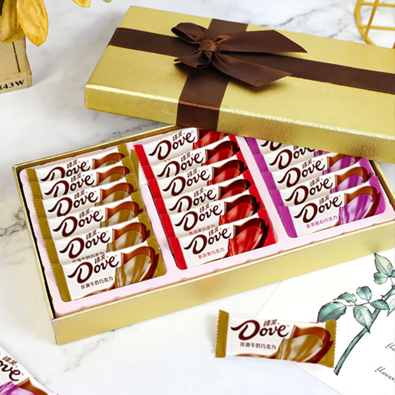 德芙巧克力105g盒装礼物