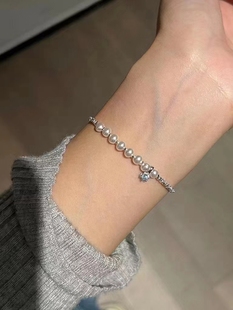 618特价 天然珍珠碎银子手链