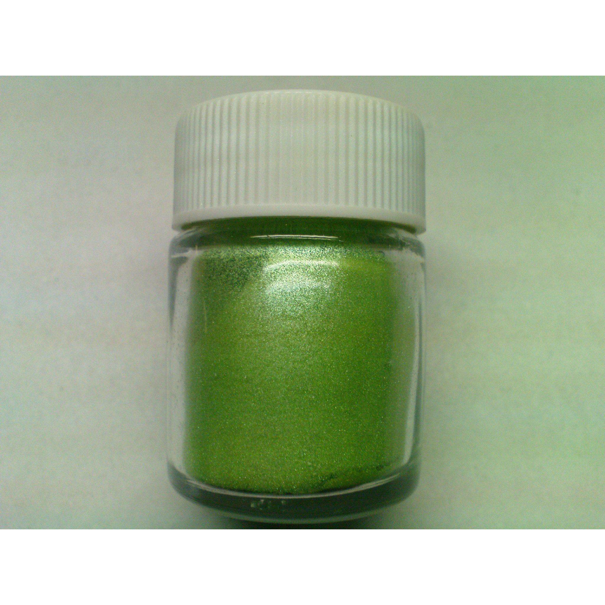 怡乐 435#果绿珍珠色粉 800目 10g 绘画造型模型上色调色混色配色