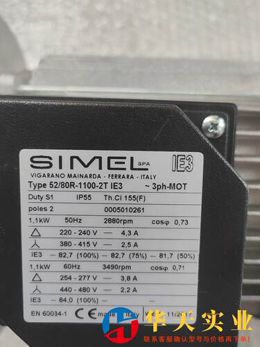 52/80R-1100-2T意大利SIMEL电机.电机5