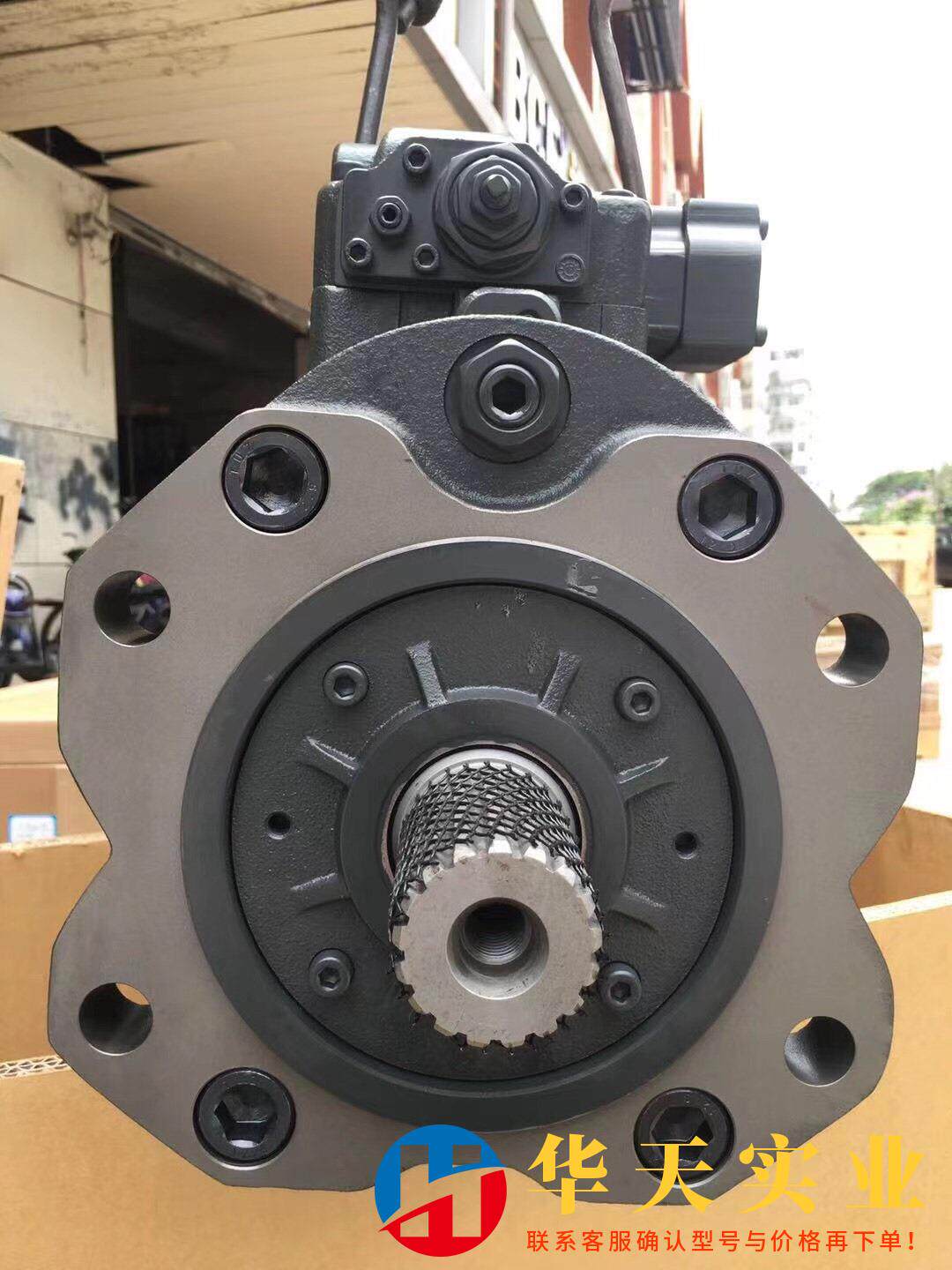 挖掘机沃尔沃ec460b/480d液压泵总成川崎k5v200