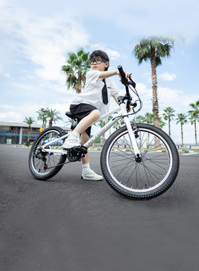 新款途锐达儿童自行车青少年男孩女20寸24寸铝合金变速山地车S700