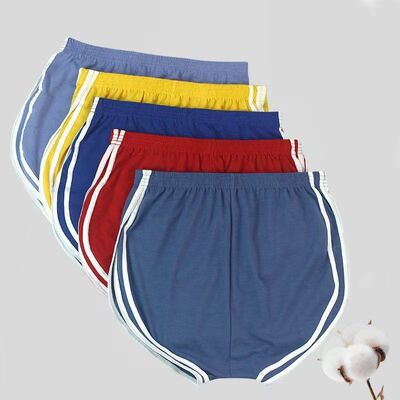 纯棉男士内裤男平角短裤阿罗裤宽松大码透气柔软中老年人男士内裤