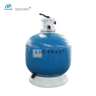 AT800型水产养殖原水井水过滤锰砂活性炭砂滤罐养殖水初级过滤