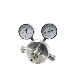 全钢表 731氢气减压器全不锈钢耐腐蚀减压器 上海减压器厂 YQN