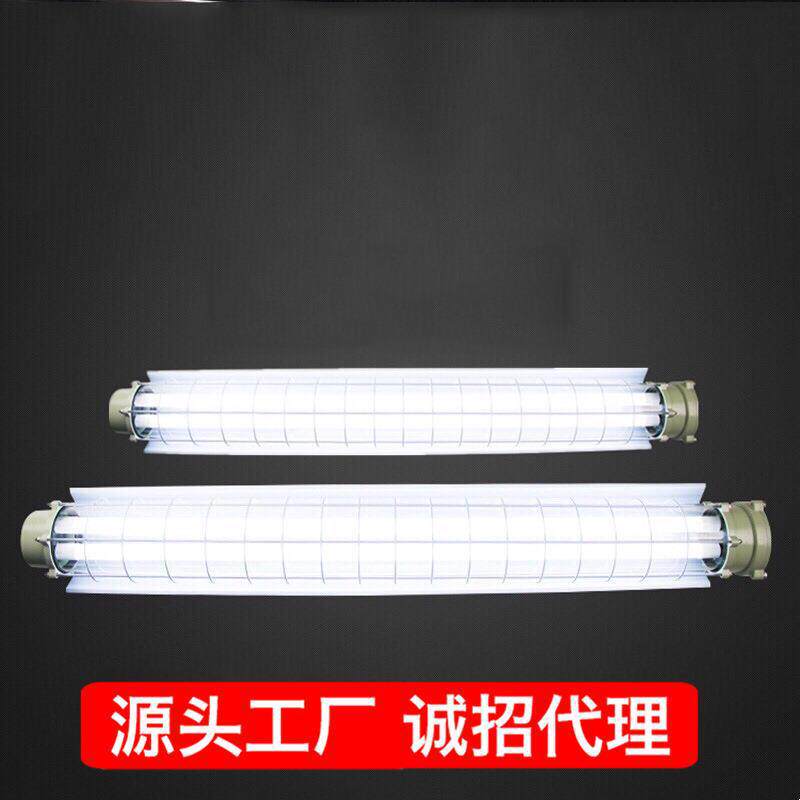 LED防爆灯隔爆型荧光灯管1x40W双管三防灯车间厂房仓库防爆日光灯