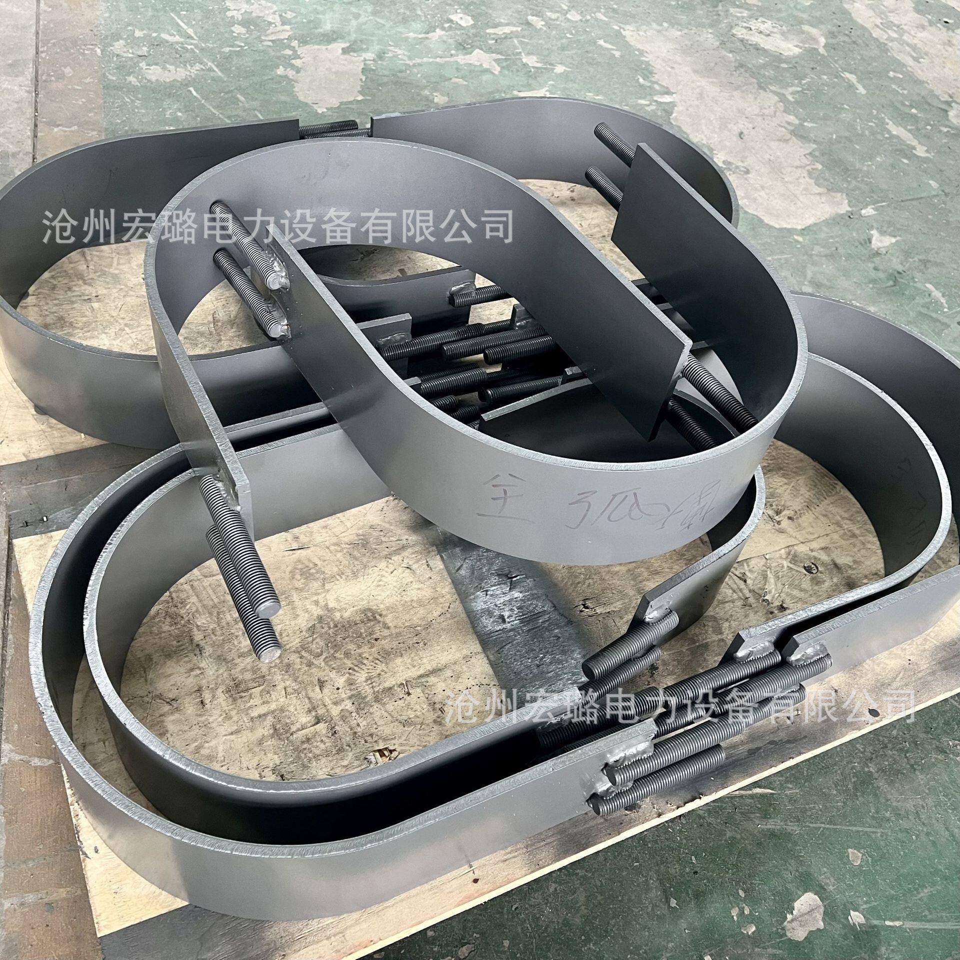 导向型U型管夹S004-16Z7.219振动管线用管道支吊架宏璐电力